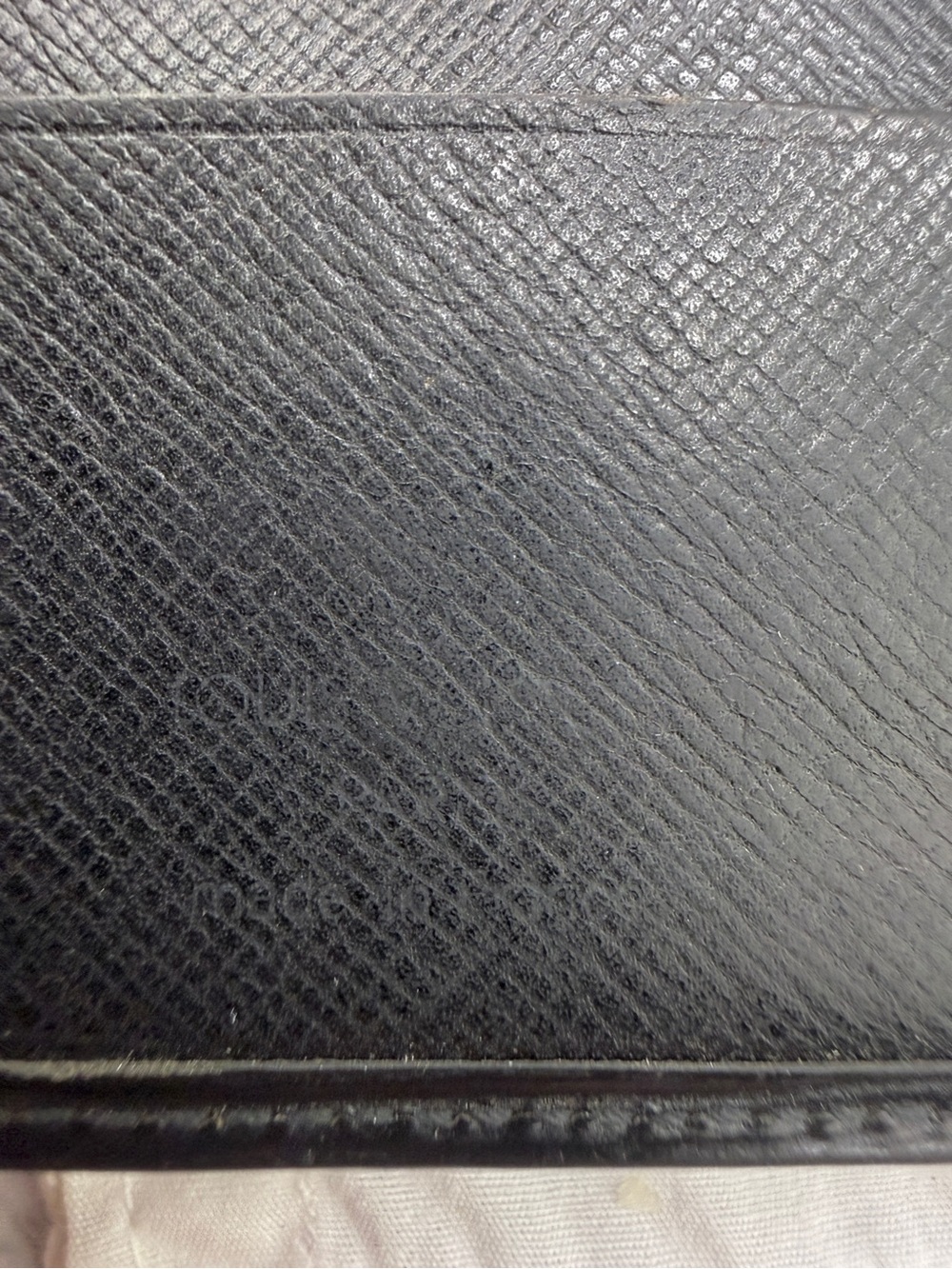 AUTHENTIC Louis Vuitton Marco Wallet. Black. - Picture 9 of 16